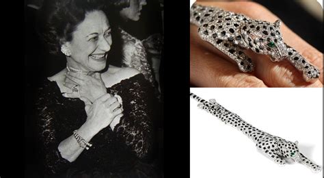 wallis simpson cartier panther bracelet.